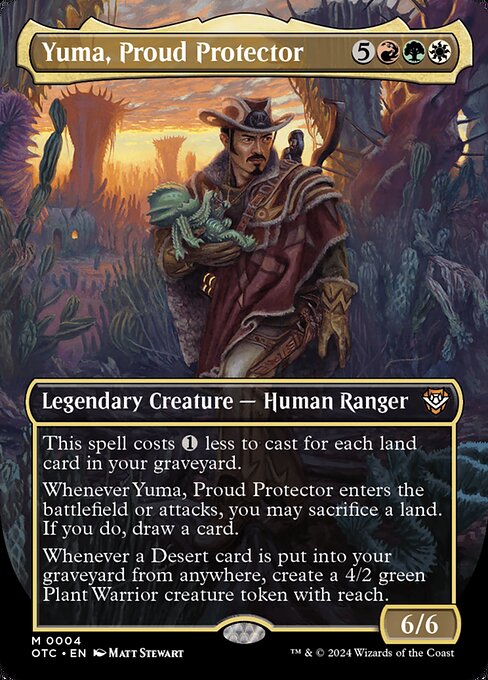 OTC: Yuma, Proud Protector (Borderless) (Foil)
