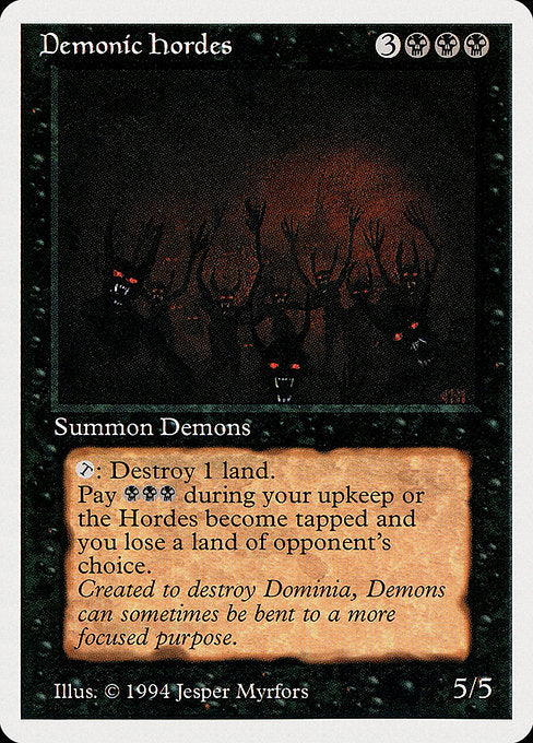 SUM: Demonic Hordes