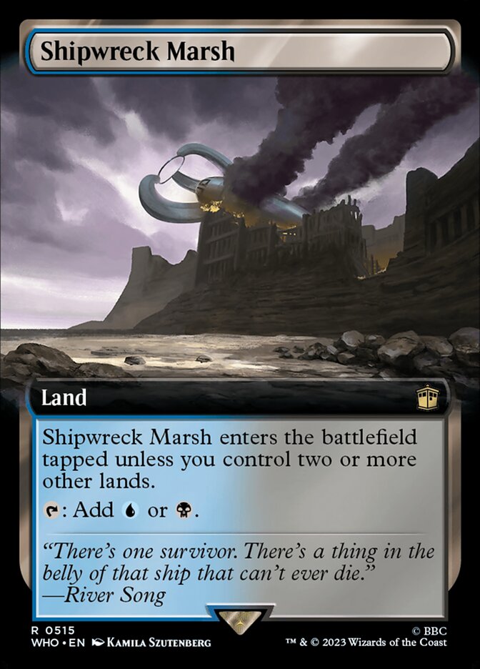 Shipwreck Marsh (Extended Art) [Foil] :: WHO