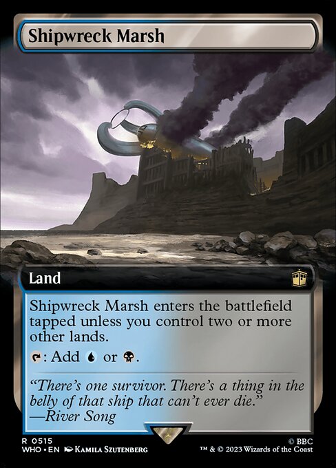 WHO: Shipwreck Marsh (Extended Art) (Foil)