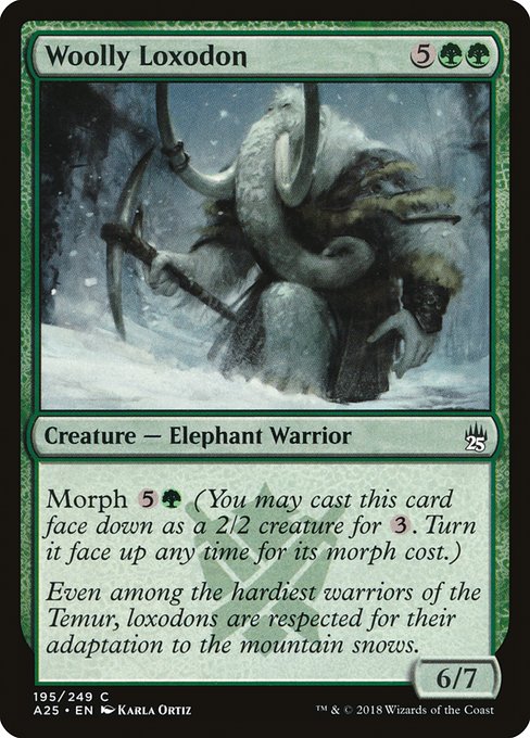 A25: Woolly Loxodon (Foil)