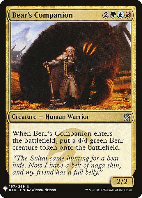 PLST: Bear's Companion
