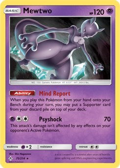 PR: Mewtwo - 75/214 (SM Unbroken Bonds) (Cracked Ice Holo) (Holofoil)