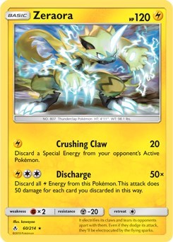 PR: Zeraora - 60/214 (SM Unbroken Bonds) (Cracked Ice Holo) (Holofoil)