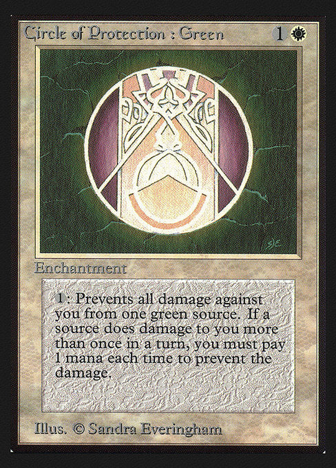 CEI: Circle of Protection: Green (IE)
