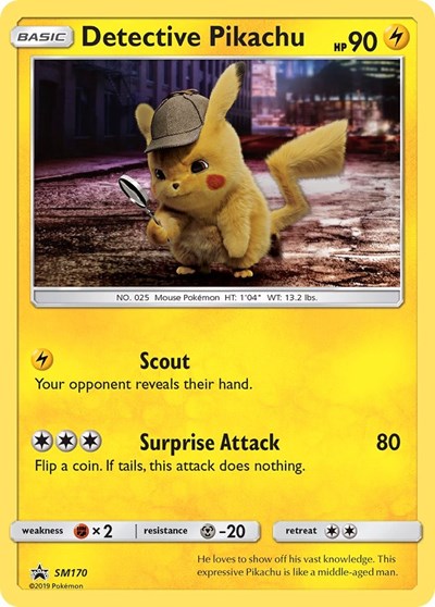 SMP: Detective Pikachu - SM170 (Holofoil)