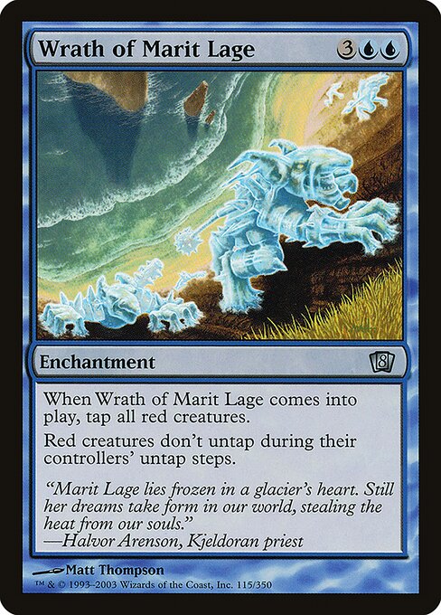 8ED: Wrath of Marit Lage (Foil)