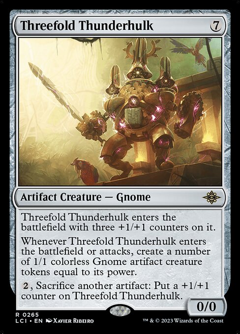 LCI: Threefold Thunderhulk (Foil)