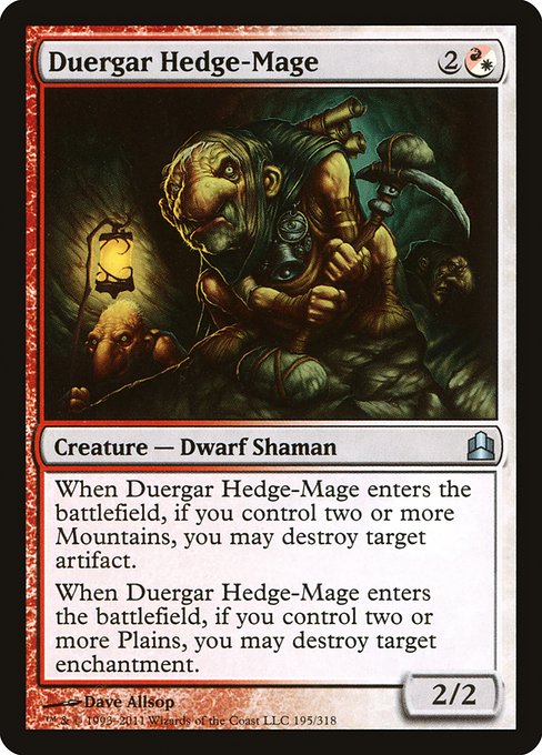 CMD: Duergar Hedge-Mage