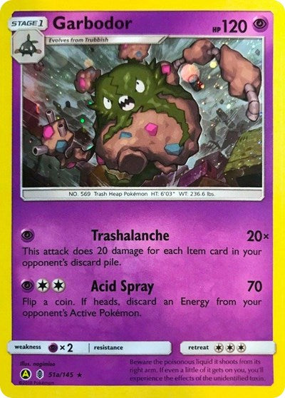 PR: Garbodor - 51a/145 (Cosmos Holo) (Holofoil)
