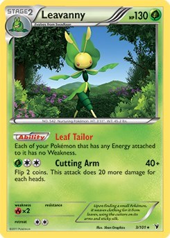 PR: Leavanny - 3/101 (BW Noble Victories)