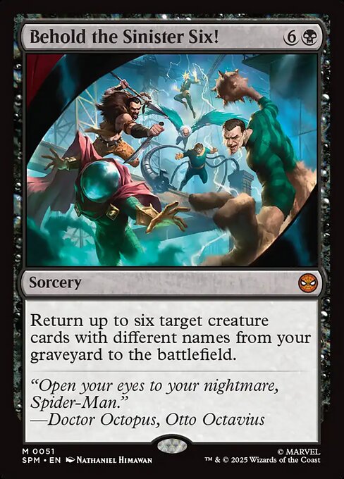 SPM: Behold the Sinister Six! (Foil)