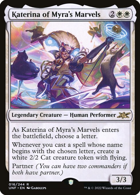 UNF: Katerina of Myra's Marvels (Foil)