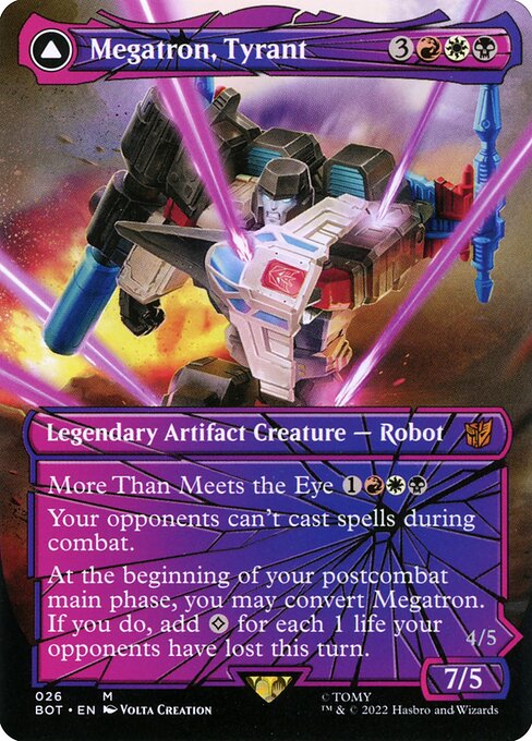BOT: Megatron, Tyrant (Shattered Glass) (Foil)