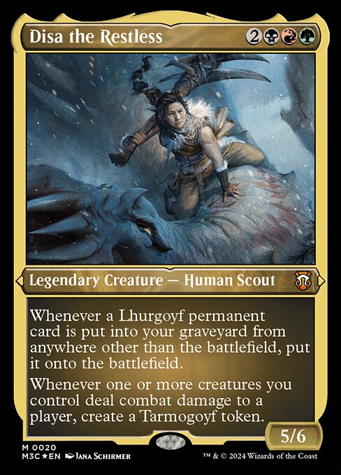 M3C: Disa the Restless (Foil Etched)