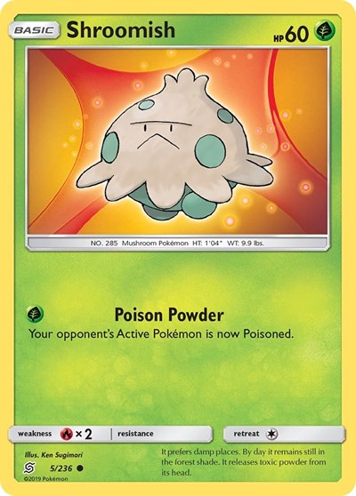 SM11: Shroomish (Reverse Holofoil)