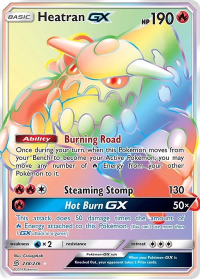 SM11: Heatran GX (Secret) (Holofoil)