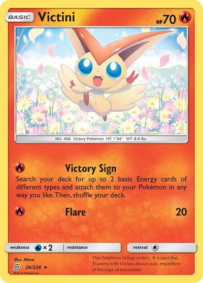 SM11: Victini (Holofoil)
