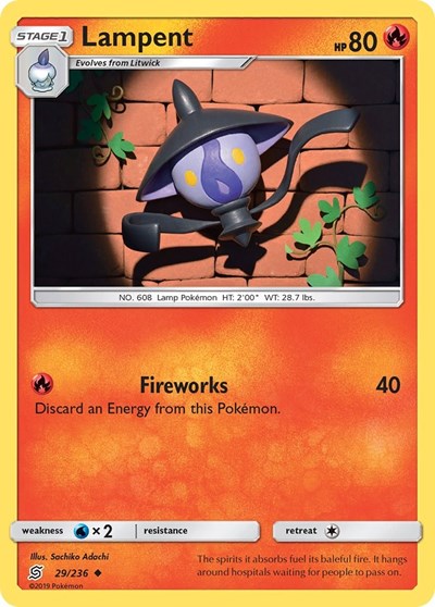 SM11: Lampent (Reverse Holofoil)