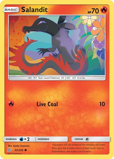 SM11: Salandit (33) (Reverse Holofoil)
