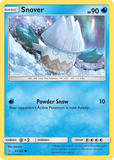 SM11: Snover (Reverse Holofoil)