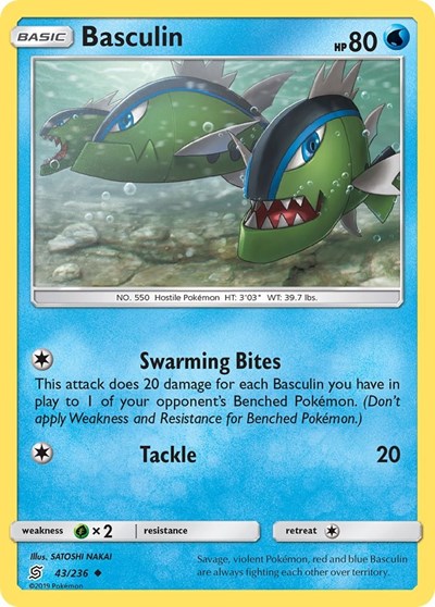 SM11: Basculin (Reverse Holofoil)