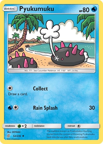 SM11: Pyukumuku (Reverse Holofoil)