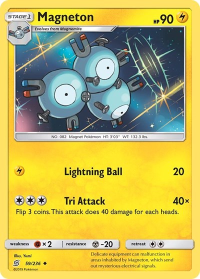 SM11: Magneton (Reverse Holofoil)