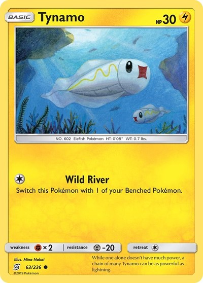 SM11: Tynamo (63) (Reverse Holofoil)