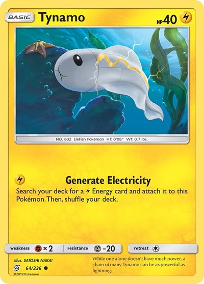 SM11: Tynamo (64) (Reverse Holofoil)