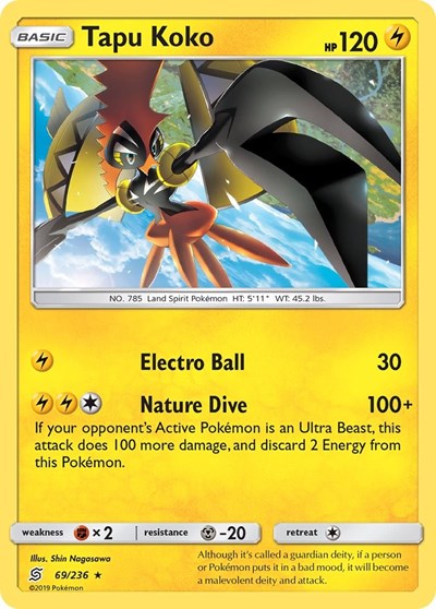 SM11: Tapu Koko (Holofoil)