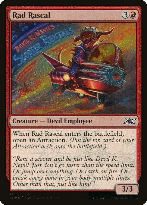 UNF: Rad Rascal (Galaxy Foil)