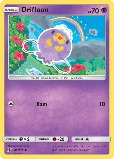 SM11: Drifloon (Reverse Holofoil)