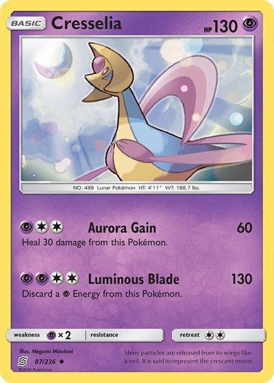 SM11: Cresselia (Reverse Holofoil)