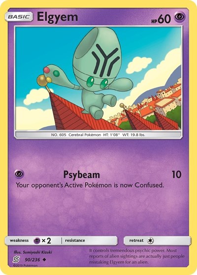 SM11: Elgyem (Reverse Holofoil)