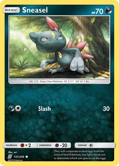 SM11: Sneasel (Reverse Holofoil)