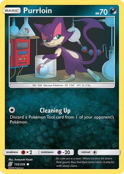 SM11: Purrloin (Reverse Holofoil)