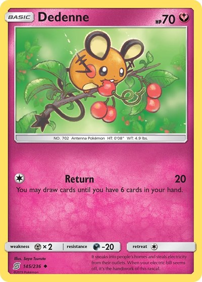 SM11: Dedenne (Reverse Holofoil)