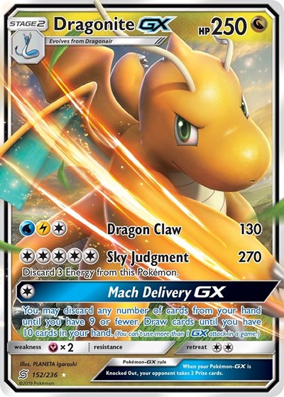 SM11: Dragonite GX (Holofoil)