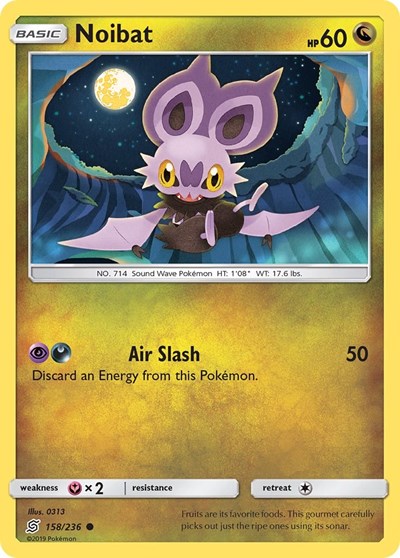 SM11: Noibat (Reverse Holofoil)