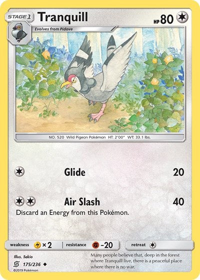 SM11: Tranquill (Reverse Holofoil)