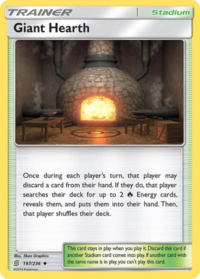 SM11: Giant Hearth (Reverse Holofoil)