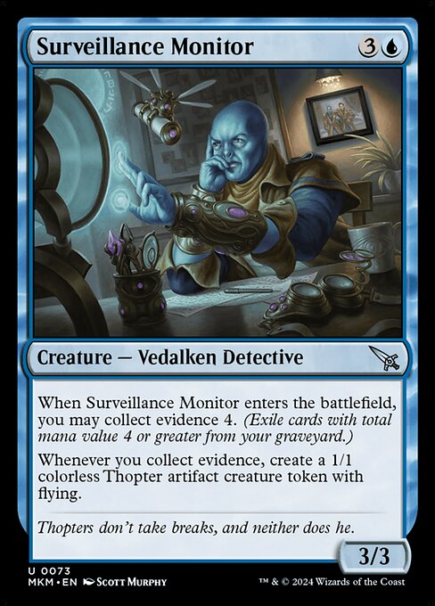 MKM: Surveillance Monitor (b) (Foil)
