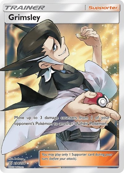 SM11: Grimsley (Full Art) (Holofoil)