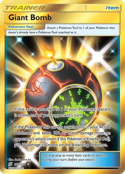 SM11: Giant Bomb (Secret) (Holofoil)
