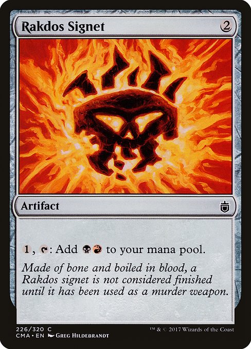CMA: Rakdos Signet