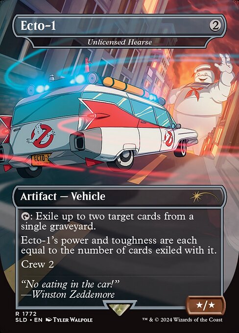 SLD: Ecto-1 - Unlicensed Hearse