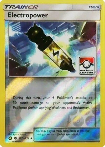 PR: Electropower - 172a/214 (Pokemon League) (Reverse Holofoil)