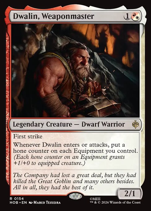 HOB: Dwalin, Weaponmaster (Foil)