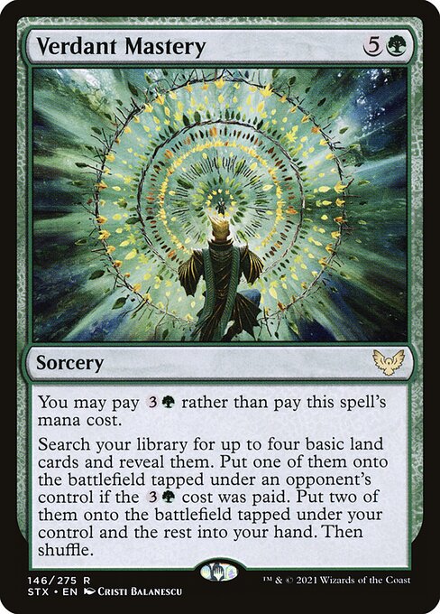STX: Verdant Mastery (Foil)